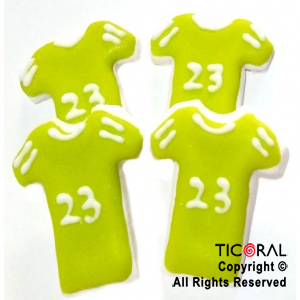 ADORNO REMERA NUMERO 23 DE DIBU AZUCAR X 10